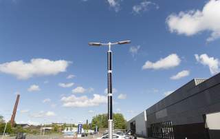 Soluxio Solar-Parkplatzbeleuchtung
