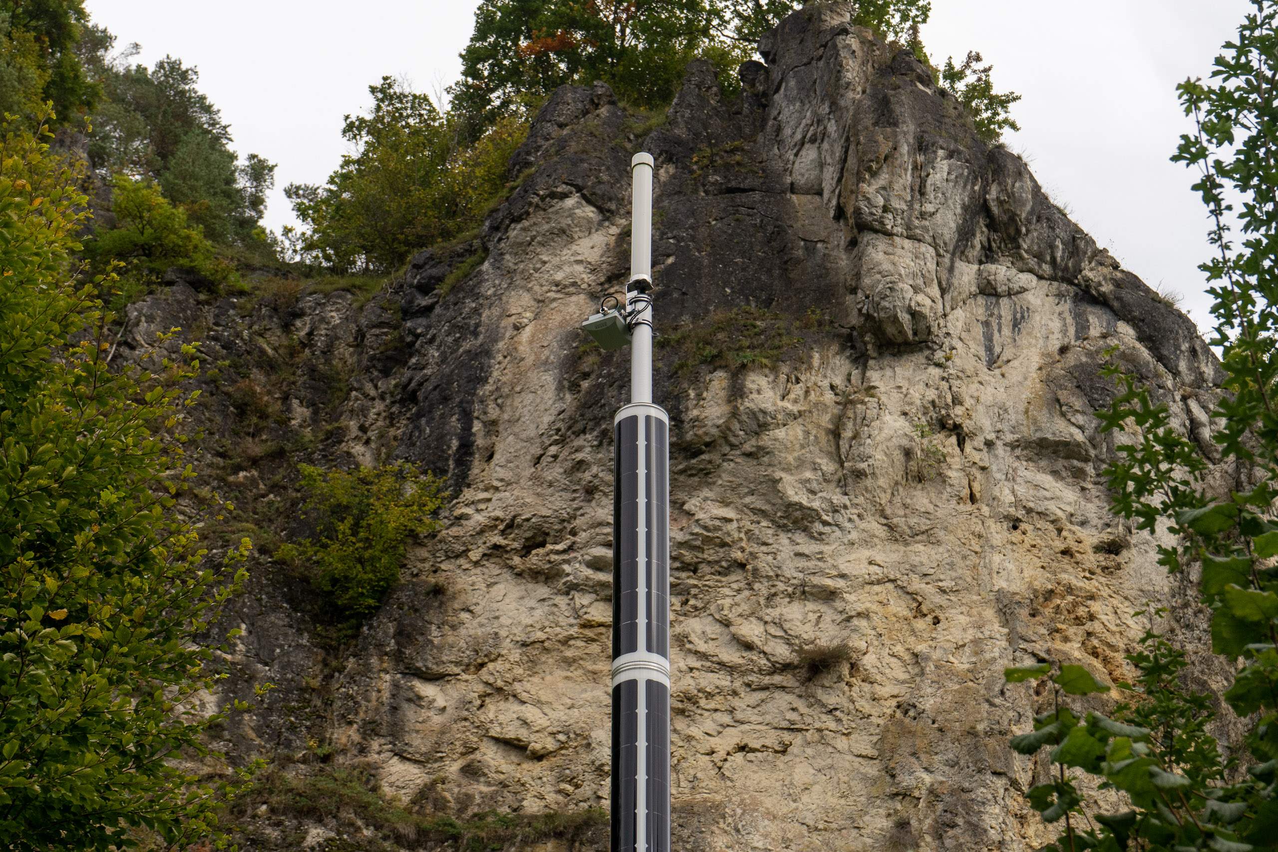 Soluxio WiFi hotspot at climbing area in Germany