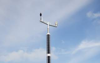 Soluxio slimme mast met meerdere sensoren