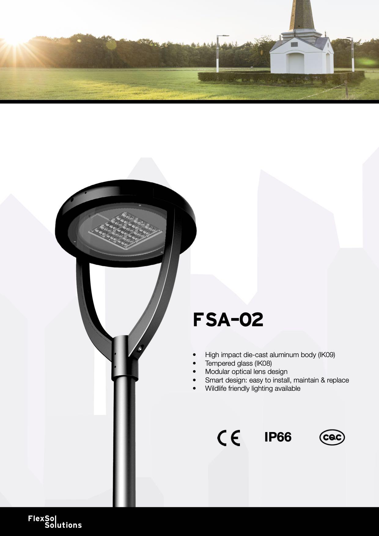 FSA-02 Lámpara solar