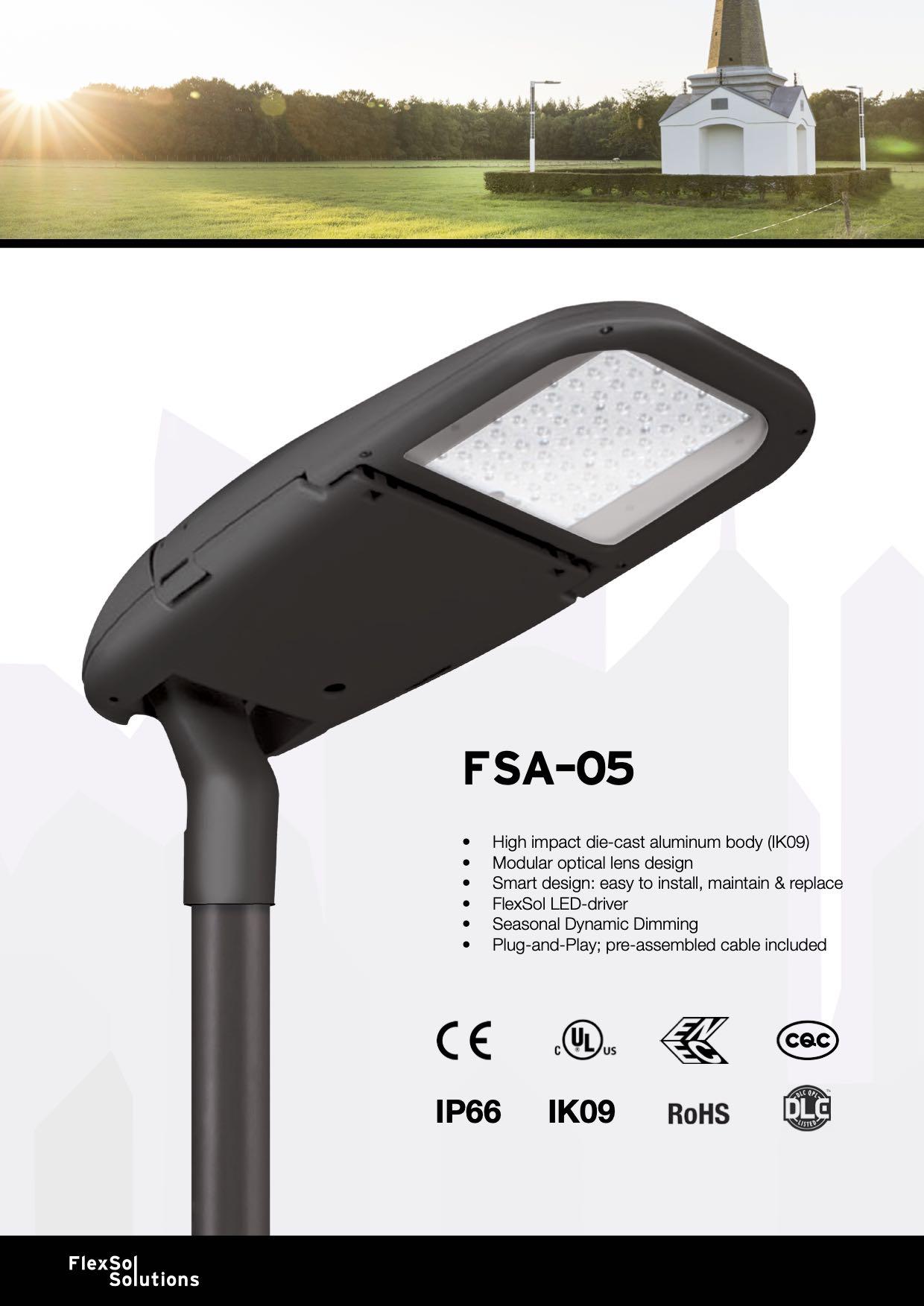 FSA-05 Lámpara solar