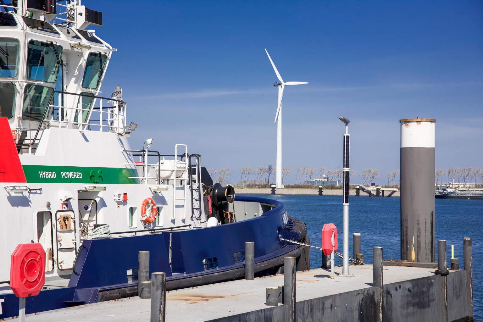 Hafen Solarbeleuchtungs Dock off-grid