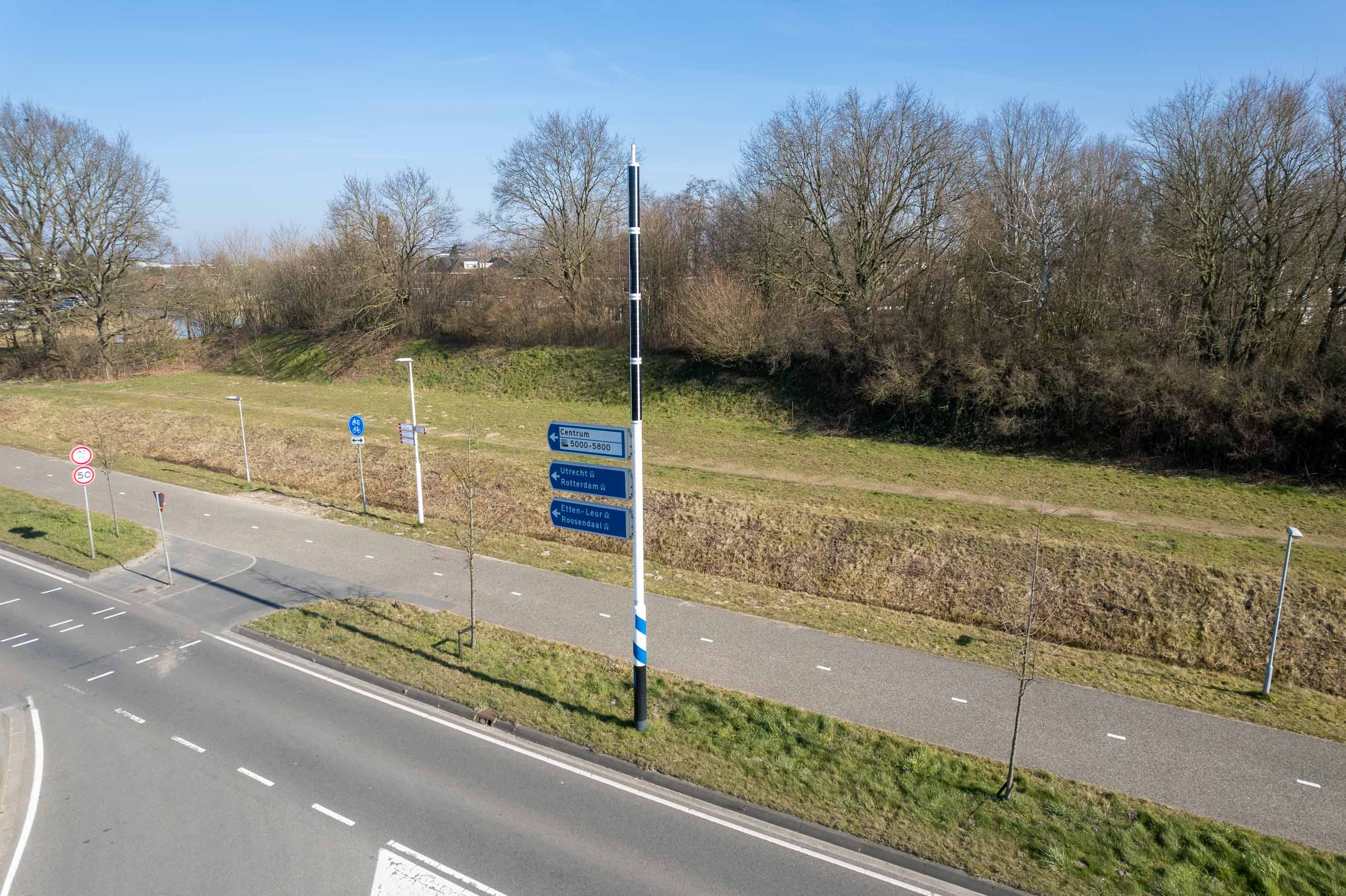 Illuminate traffic signs with solar power