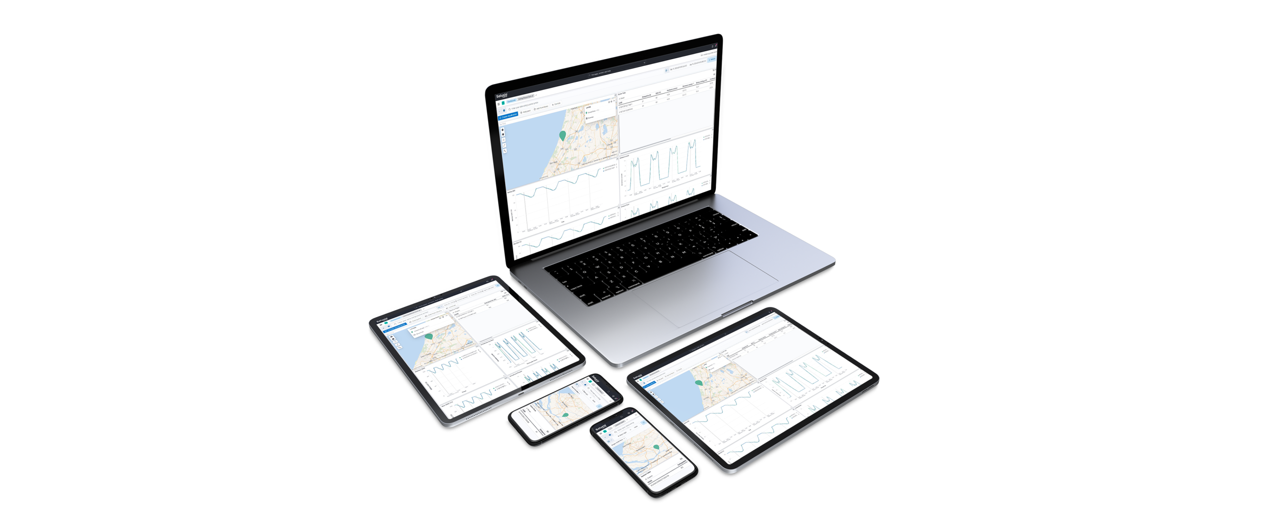 Soluxio Smart Remote Monitoring Platform on Devices wide Soluxio smart management platform remote control room